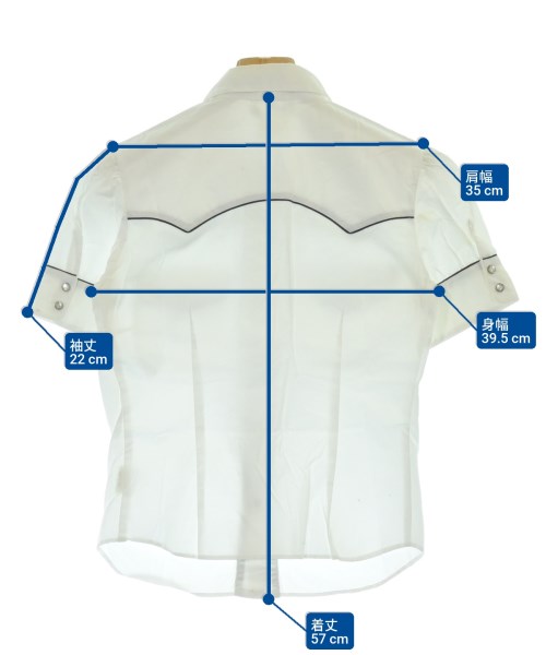 Agnes b.（アニエスベー）カジュアルシャツ 白 サイズ:36(S位) レディース/2200653703053