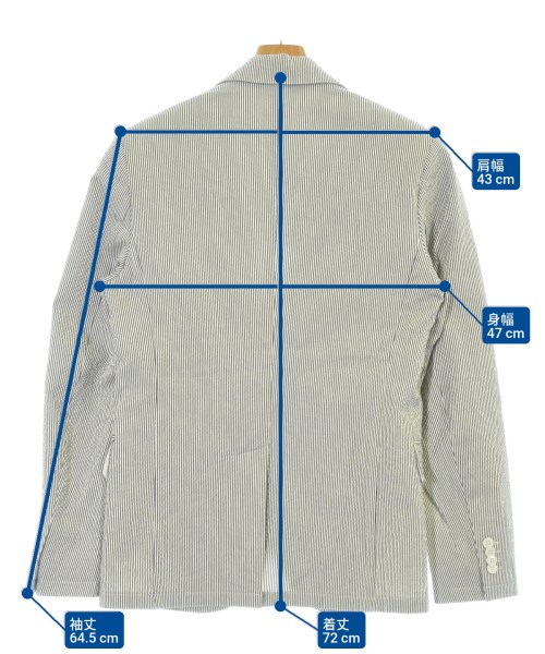 Agnes b.（アニエスベー）カジュアルジャケット 白 サイズ:44(S位) メンズ/2200646201016