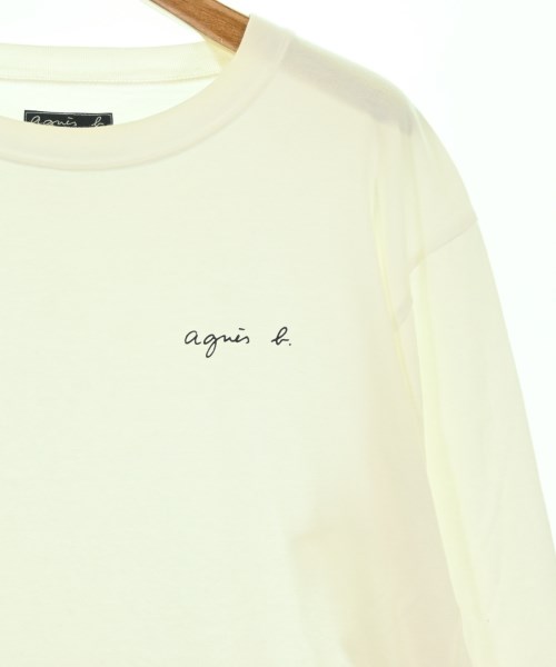 Agnes b.（アニエスベー）Tシャツ・カットソー 白 サイズ:M レディース/2200701264024
