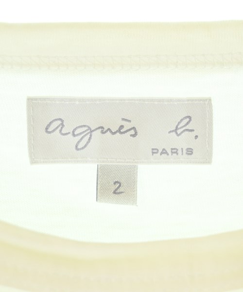Agnes b.（アニエスベー）Tシャツ・カットソー 白 サイズ:2(M位) レディース/2200698597211