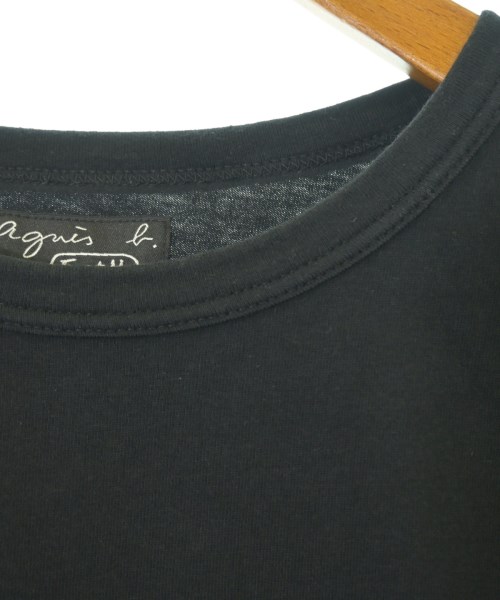 Agnes b.（アニエスベー）Tシャツ・カットソー 黒 サイズ:L レディース/2200701867027