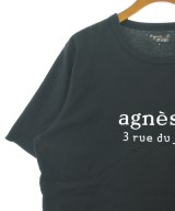 Agnes b.（アニエスベー）Tシャツ・カットソー 黒 サイズ:L レディース/2200701867027