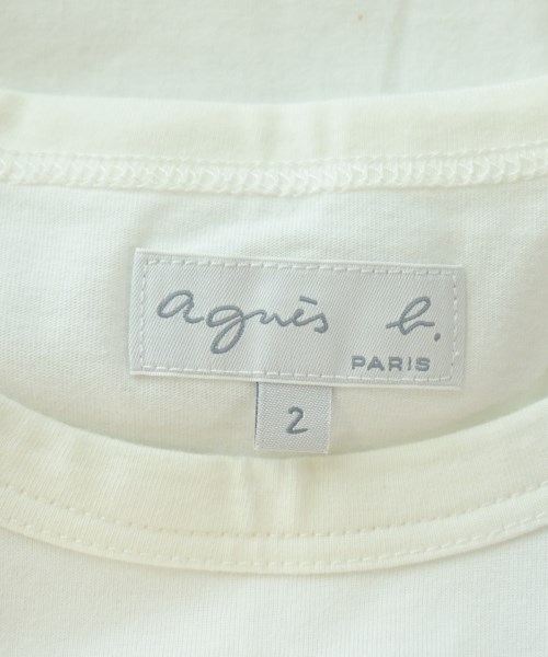 Agnes b.（アニエスベー）Tシャツ・カットソー 白 サイズ:2(M位) レディース/2200702719028