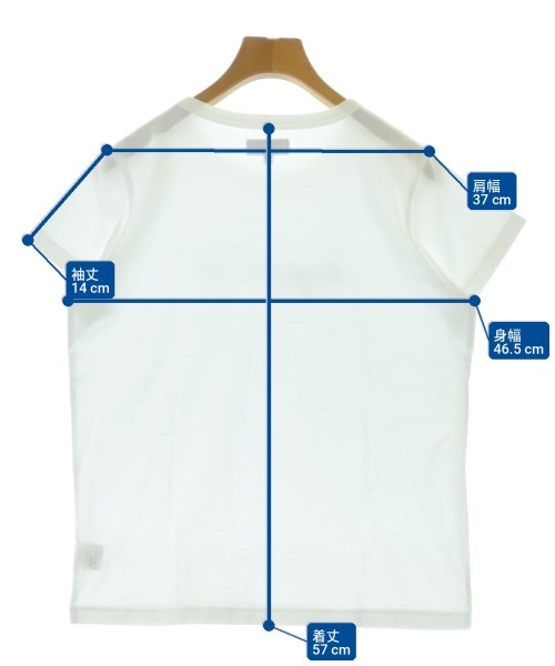 Agnes b.（アニエスベー）Tシャツ・カットソー 白 サイズ:2(M位) レディース/2200702719028