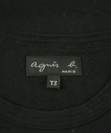 Agnes b.（アニエスベー）Tシャツ・カットソー 黒 サイズ:3(L位) レディース/2200704558144