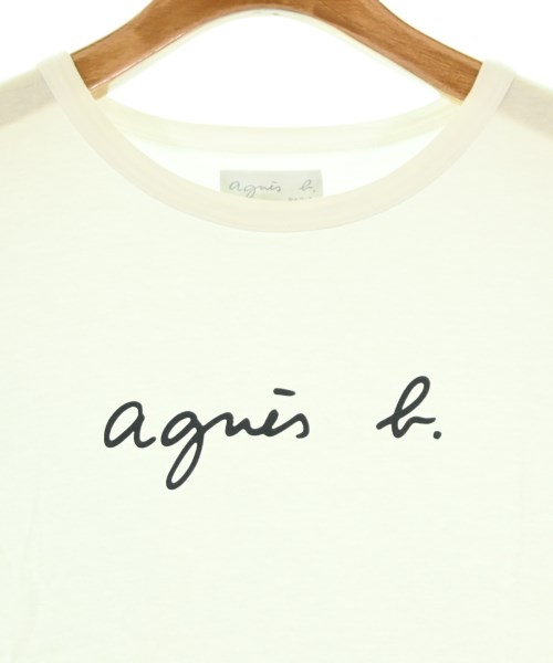 Agnes b.（アニエスベー）Tシャツ・カットソー 白 サイズ:3(L位) レディース/2200705379052