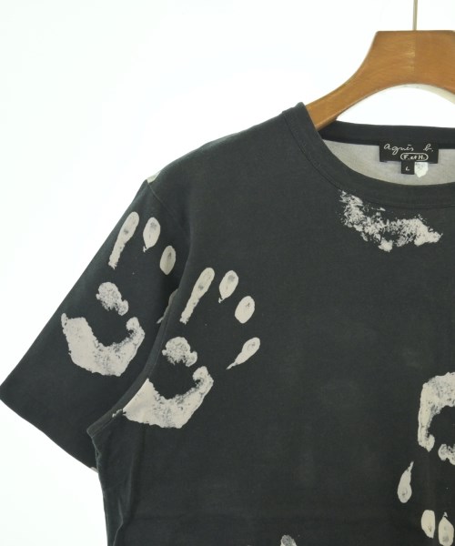 Agnes b.（アニエスベー）Tシャツ・カットソー 黒 サイズ:L メンズ/2200706742022