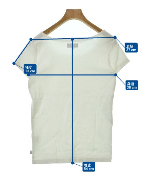 Agnes b.（アニエスベー）Tシャツ・カットソー 白 サイズ:2(M位) レディース/2200700656110