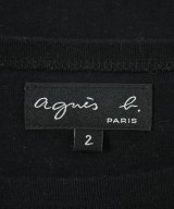 Agnes b.（アニエスベー）Tシャツ・カットソー 黒 サイズ:2(M位) レディース/2200700656127