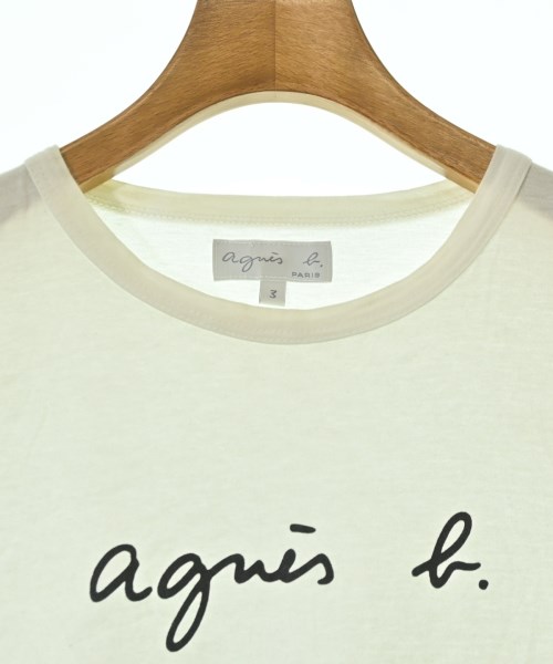 Agnes b.（アニエスベー）Tシャツ・カットソー 白 サイズ:3(L位) レディース/2200707609218