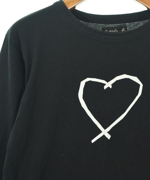 Agnes b.（アニエスベー）Tシャツ・カットソー 黒 サイズ:1(S位) レディース/2200709326090