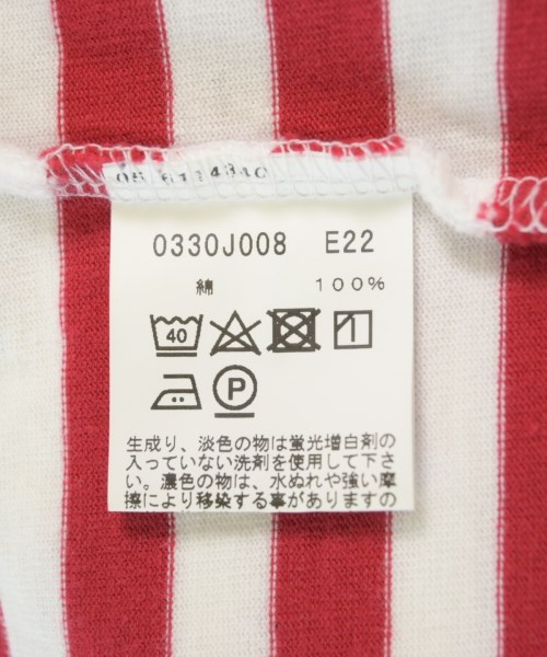 Agnes b.（アニエスベー）Tシャツ・カットソー 赤 サイズ:2(M位) レディース/2200710100122