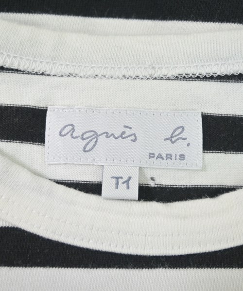 Agnes b.（アニエスベー）Tシャツ・カットソー 白 サイズ:1(S位) レディース/2200660227191