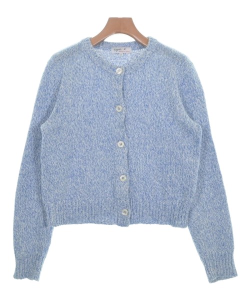 Agnes b.(アニエスベー)カーディガン 青 サイズ:2(M位)/2200662815075
