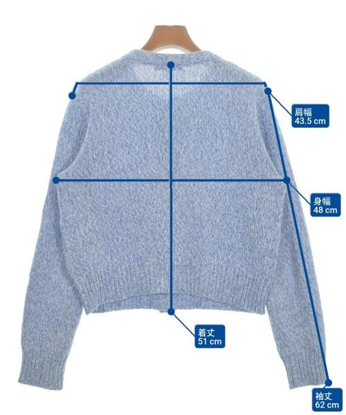 Agnes b.（アニエスベー）カーディガン 青 サイズ:2(M位) レディース/2200662815075