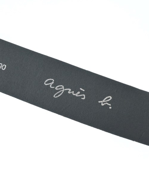 Agnes b.（アニエスベー）ベルト 黒 サイズ:- メンズ/2200663011124