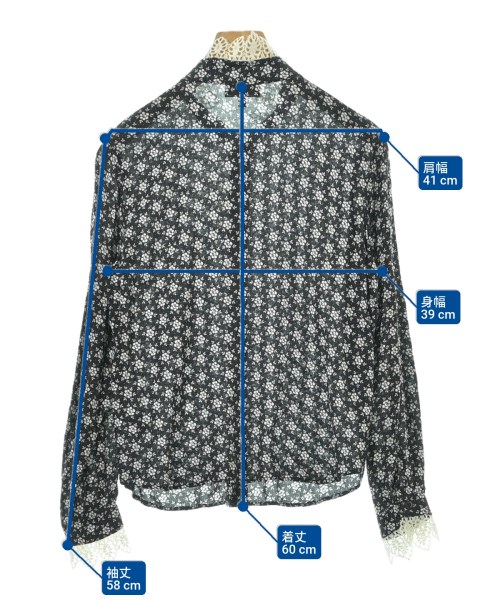 Agnes b.（アニエスベー）ブラウス 黒 サイズ:38(M位) レディース/2200665206023