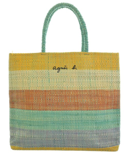 Agnes b.(アニエスベー)かごバッグ 緑 サイズ:-/2200661521144