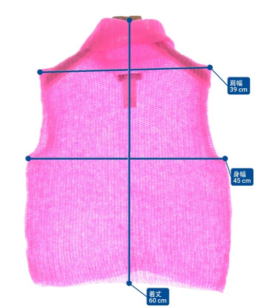 Agnes b.（アニエスベー）ベスト/ノースリーブ ピンク サイズ:2(M位) レディース/2200662854166