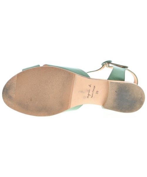 Agnes b.（アニエスベー）サンダル 緑 サイズ:EU39(25.5cm位) レディース/2200665366079