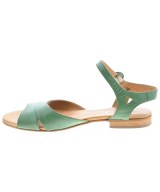 Agnes b.（アニエスベー）サンダル 緑 サイズ:EU39(25.5cm位) レディース/2200665366079