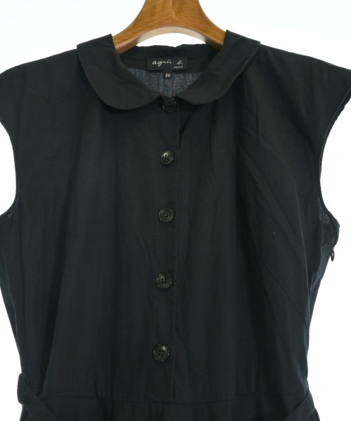 Agnes b.（アニエスベー）シャツワンピース 黒 サイズ:36(S位) レディース/2200667068087