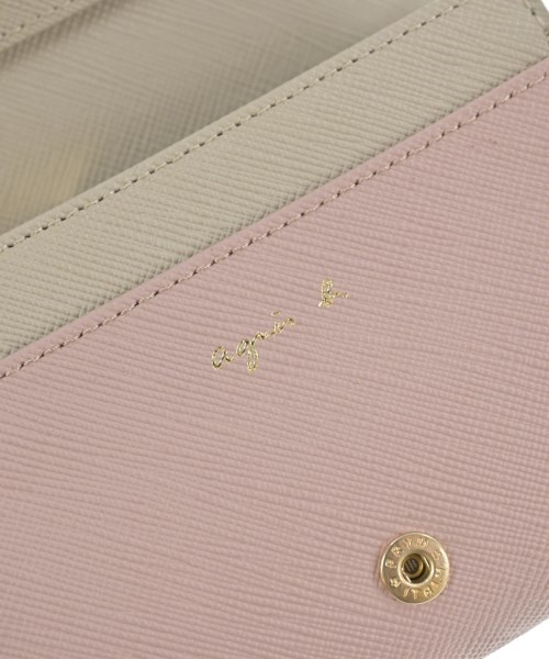 Agnes b.（アニエスベー）財布・コインケース ピンク サイズ:- レディース/2200663843039