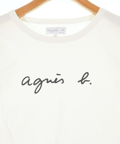Agnes b.（アニエスベー）Tシャツ・カットソー 白 サイズ:3(L位) レディース/2200667531031