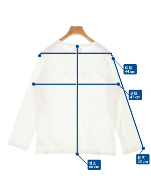 Agnes b.（アニエスベー）Tシャツ・カットソー 白 サイズ:3(L位) レディース/2200667531031