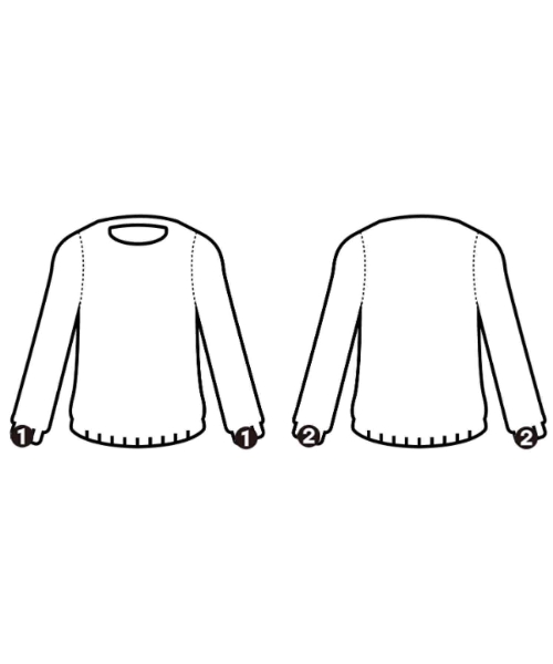 Agnes b.（アニエスベー）ニット・セーター 黒 サイズ:1(S位) レディース/2200667885011