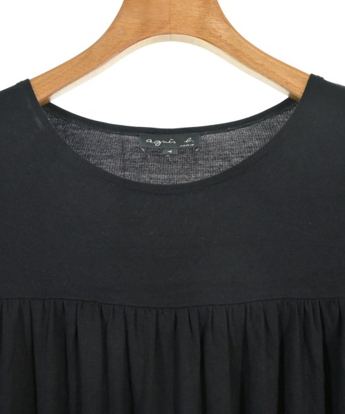 Agnes b.（アニエスベー）Tシャツ・カットソー 黒 サイズ:1(S位) レディース/2200667885028