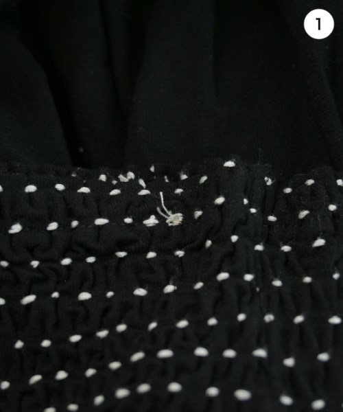 Agnes b.（アニエスベー）Tシャツ・カットソー 黒 サイズ:1(S位) レディース/2200667885028