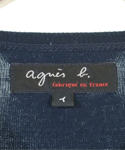 Agnes b.（アニエスベー）カーディガン 紺 サイズ:1(S位) レディース/2200667885035