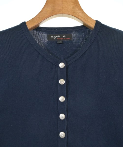 Agnes b.（アニエスベー）カーディガン 紺 サイズ:1(S位) レディース/2200667885035