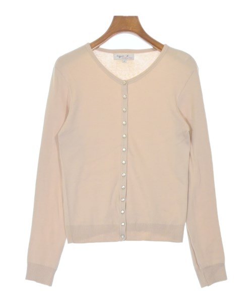 Agnes b.(アニエスベー)カーディガン ベージュ サイズ:1(S位)/2200667885042