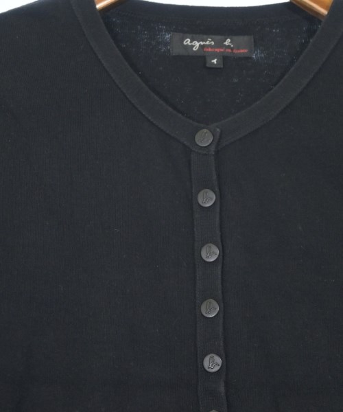 Agnes b.（アニエスベー）カーディガン 黒 サイズ:1(S位) レディース/2200667885059