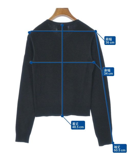 Agnes b.（アニエスベー）カーディガン 黒 サイズ:1(S位) レディース/2200667885059