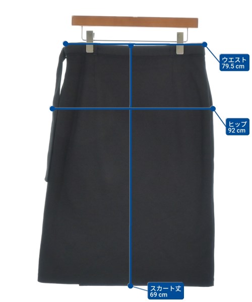 Agnes b.（アニエスベー）ロング・マキシ丈スカート 黒 サイズ:3(L位) レディース/2200665505034