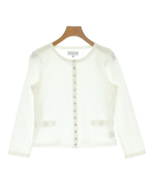 Agnes b.(アニエスベー)カーディガン 白 サイズ:2(M位)/2200665171055