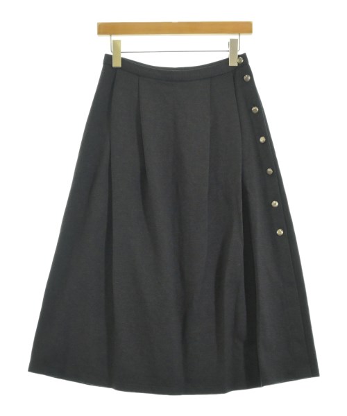 Agnes b.(アニエスベー)ロング・マキシ丈スカート グレー サイズ:1(S位)/2200669589047