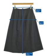 Agnes b.（アニエスベー）ロング・マキシ丈スカート グレー サイズ:1(S位) レディース/2200669589047