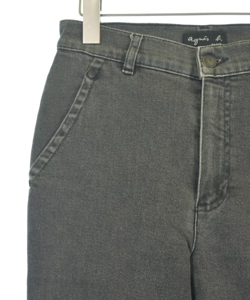 Agnes b.（アニエスベー）デニムパンツ 黒 サイズ:36(S位) レディース/2200670245017