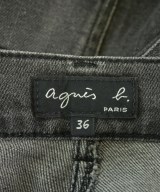 Agnes b.（アニエスベー）デニムパンツ 黒 サイズ:36(S位) レディース/2200670245017