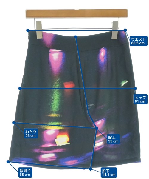 Agnes b.（アニエスベー）ショートパンツ 紺 サイズ:36(S位) レディース/2200670245055