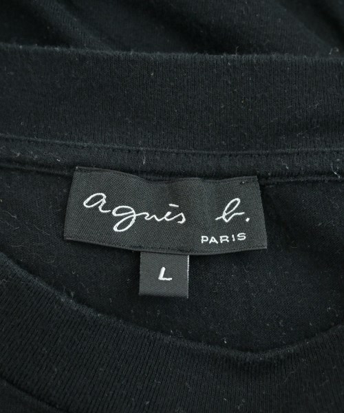 Agnes b.（アニエスベー）Tシャツ・カットソー 黒 サイズ:L レディース/2200669880038