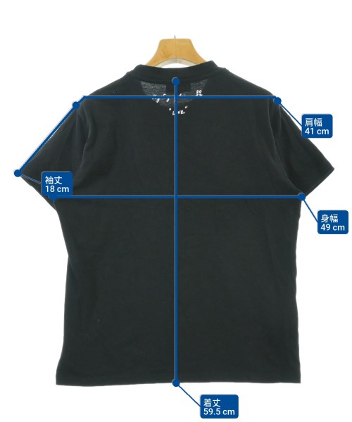 Agnes b.（アニエスベー）Tシャツ・カットソー 黒 サイズ:L レディース/2200669880038