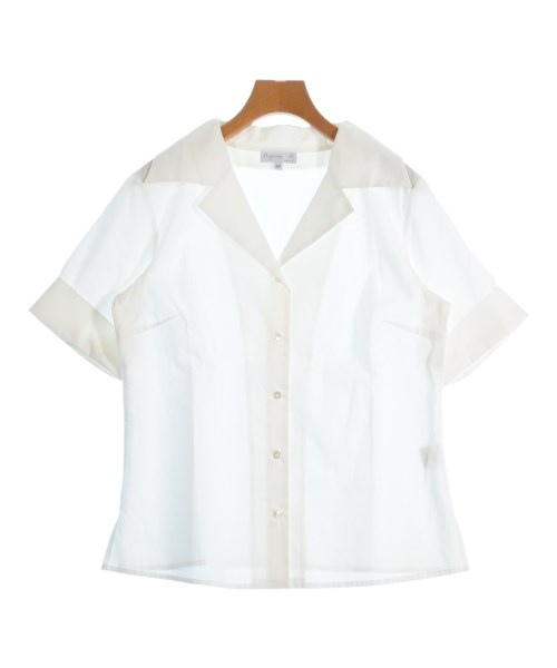 Agnes b.(アニエスベー)カジュアルシャツ 白 サイズ:38(M位)/2200665653032