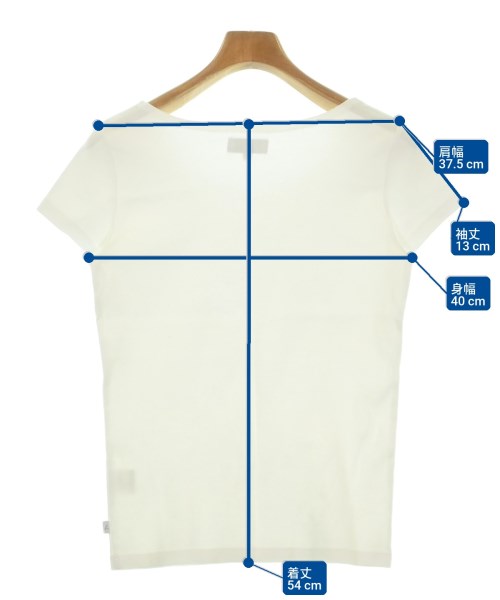 Agnes b.（アニエスベー）Tシャツ・カットソー 白 サイズ:2(M位) レディース/2200665653070