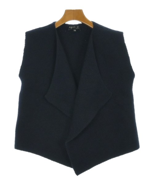 Agnes b.(アニエスベー)ベスト 紺 サイズ:F/2200667817081