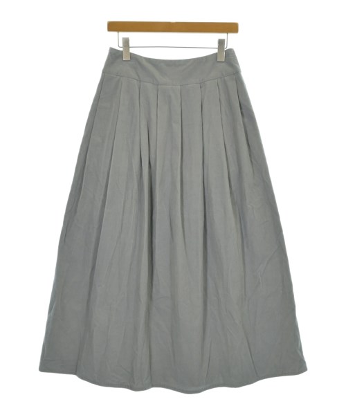 Agnes b.（アニエスベー）ロング・マキシ丈スカート グレー サイズ:36(S位) レディース/2200667817098